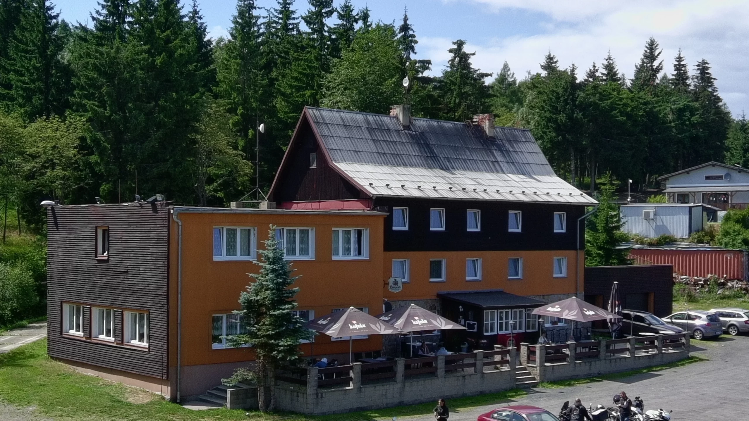 Horský hotel Svahová v Krušných horách
