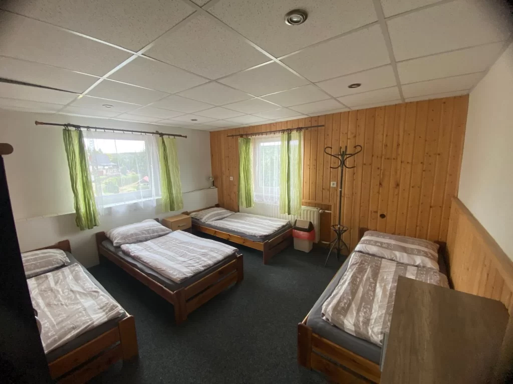 Čtyřlůžkový pokoj